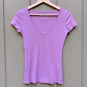 Victoria’s Secret Tee Shop Purple Tee